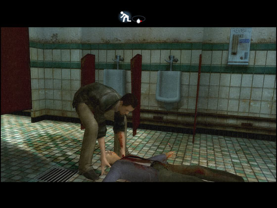 Lucas hiding the body in Indigo Prophecy