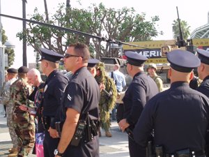 America's Army gets LAPD protection