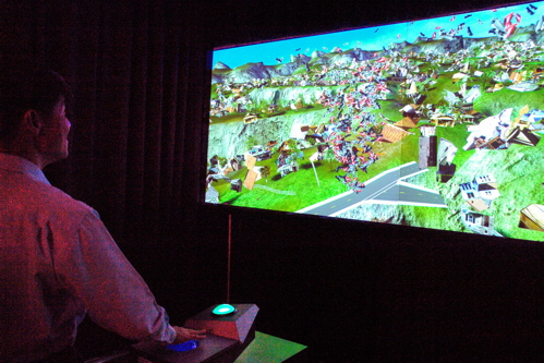 Scalable City, as installed at SIGGRAPH 2007